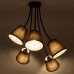 Люстра Hiper Wendy H059-5 потолоч. шоколадный Люстра Hiper Wendy H059-5 потолоч. шоколадный