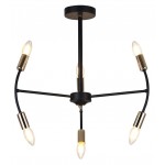 Люстра Hiper Tineo H122-6 потолоч. черный Люстра Hiper Tineo H122-6 потолоч. черный