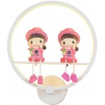 Светильник Hiper Twins H061-1 19Вт 4000K цв.св.:белый нейтральный розовый/белый