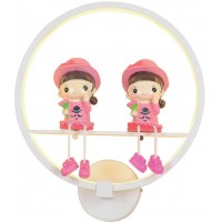 Светильник Hiper Twins H061-1 19Вт 4000K цв.св.:белый нейтральный розовый/белый