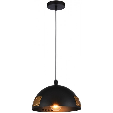 Светильник Hiper Arezzo H093-0 подвес. черный/золотистый