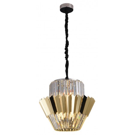 Люстра Hiper Angers H153-0 подвес. хром/золотистый Люстра Hiper Angers H153-0 подвес. хром/золотистый