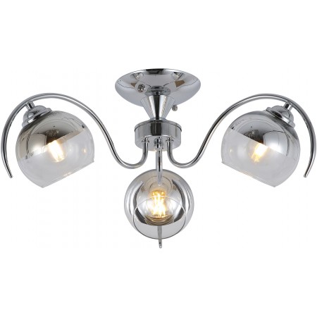 Люстра Hiper H217-3 потолоч. хром/прозрач. Люстра Hiper H217-3 потолоч. хром/прозрач.