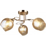 Люстра Hiper H221-3 потолоч. янтарный/золотистый