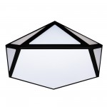 Светильник Hiper Camila H837-0 потолоч. белый/черный