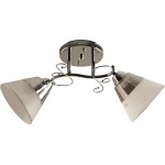 Люстра Hiper H203-2 потолоч. хром/белый