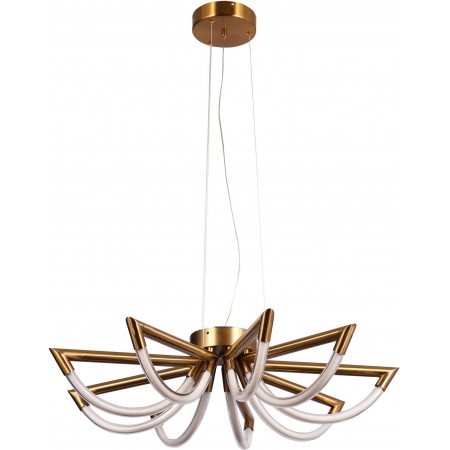 Люстра Hiper H845-0 подвес. золотистый/белый Люстра Hiper H845-0 подвес. золотистый/белый