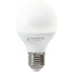 Лампа светодиодная Thomson TH-B2039 8Вт цок.:E27 шар 220B 3000K св.свеч.бел.теп. Globe