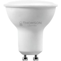 Лампа светодиодная Thomson TH-B2326 6Вт цок.:GU10 полусф. 220B 6500K св.свеч.бел.хол. MR16 (упак.:1шт)