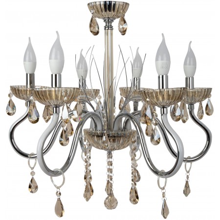 Люстра Hiper Jennie H824-6 подвес. хром Люстра Hiper Jennie H824-6 подвес. хром