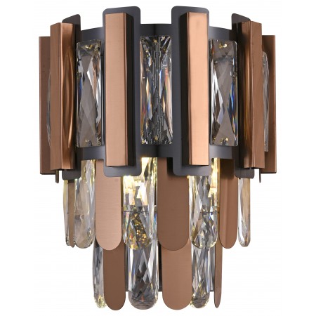 Бра Hiper Dafna H171-5 40Вт бронза ант./черный