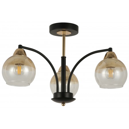 Люстра Hiper Brum H178-3 потолоч. черный Люстра Hiper Brum H178-3 потолоч. черный