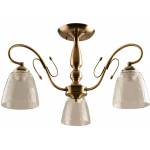 Люстра Hiper Trum H198-3 потолоч. бронза ант./белый Люстра Hiper Trum H198-3 потолоч. бронза ант./белый
