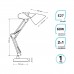Светильник Gauss GTL003 (GT0035) настольный на струбцине/основание E27 желтый 60Вт