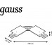 Соединитель Gauss TR141 черный