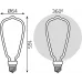 Лампа светодиодная Gauss Filament 1005802104 4Вт цок.:E27 трубка 220B св.свеч.бел.теп. (упак.:10шт)