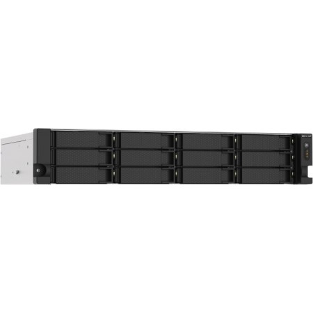 Сетевое хранилище NAS Qnap TS-1273AU-RP-8G 12-bay стоечный Ryzen V1500B