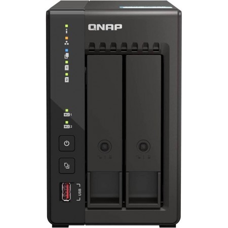 Сетевое хранилище NAS Qnap Original TS-253E-8G 2-bay настольный Celeron J6412