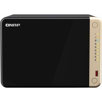 Сетевое хранилище NAS Qnap Original TS-664-8G 6-bay настольный Celeron N5095