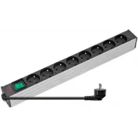 Блок распределения питания Sysmatrix PD 0804.019 гор.размещ. 8xSchuko базовые 10A Schuko 1.8м