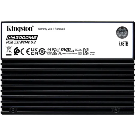 Накопитель SSD Kingston PCIe 5.0 x4 7.68TB SEDC3000ME/7T6 2.5" 1825 DWPD