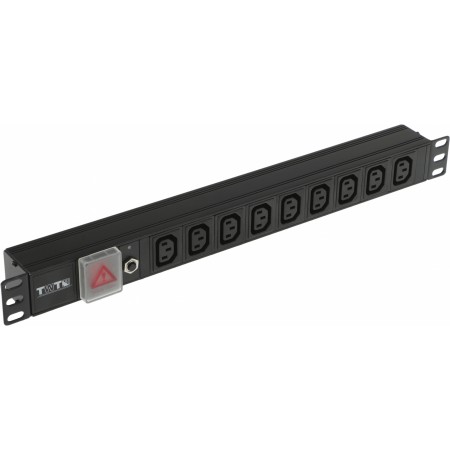 Блок распределения питания Lanmaster TWT-PDU19-10A9C3 гор.размещ. 9xC13 базовые 10A без вилки