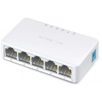 Коммутатор Mercusys MS105 (L2) 5x100Мбит/с неуправляемый
