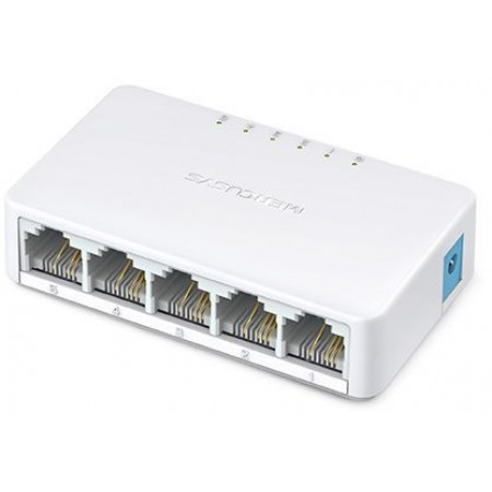 Коммутатор Mercusys MS105 (L2) 5x100Мбит/с неуправляемый