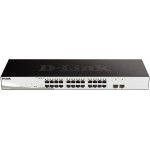 Коммутатор D-Link DGS-1210-26/F (L2) 24x1Гбит/с 2SFP управляемый