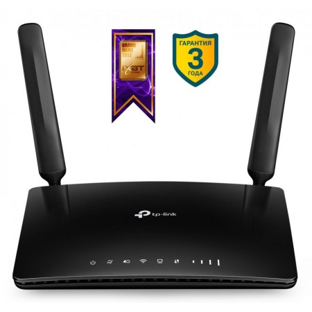 Роутер беспроводной TP-Link Archer MR400 AC1200 10/100BASE-TX/4G cat.4 черный