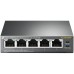 Коммутатор TP-Link TL-SG1005P (L2) 5x1Гбит/с 4PoE+ 65W неуправляемый