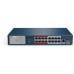 Коммутатор Hikvision DS-3E0318P-E/M(C) 17x100Мбит/с 1SFP 16PoE+ 135W неуправляемый