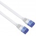 Патч-корд Hama UTP 4 пары cat.6 5м белый RJ-45 (m)-RJ-45 (m) (00053773)