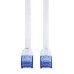 Патч-корд Hama UTP 4 пары cat.6 5м белый RJ-45 (m)-RJ-45 (m) (00053773)
