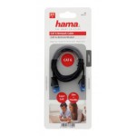 Патч-корд Hama Slim-Flexible UTP 4 пары cat.6 1.5м черный RJ-45 (m)-RJ-45 (m) (00135777)
