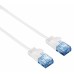 Патч-корд Hama Slim-Flexible UTP 4 пары cat.6 1.5м белый RJ-45 (m)-RJ-45 (m) (00135778)