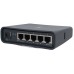 Роутер беспроводной MikroTik hAP ac lite TC (RB952UI-5AC2ND-TC) AC750 10/100BASE-TX черный