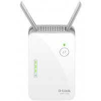 Повторитель беспроводного сигнала D-Link DAP-1620 (DAP-1620/RU/B1A) AC1200 Wi-Fi белый