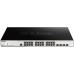 Коммутатор D-Link DGS-1210-28MP/ME DGS-1210-28MP/ME/B (L2) 24x1Гбит/с 4xКомбо(1000BASE-T/SFP) 4SFP 24PoE 370W управляемый