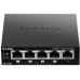 Коммутатор D-Link DES-1005P/B1A 5x100Мбит/с 4PoE 60W неуправляемый