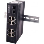 Коммутатор Osnovo SW-60802/IC 8x100Мбит/с 2SFP 8PoE 200W неуправляемый