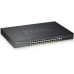 Коммутатор Zyxel GS192024HPV2-EU0101F (L2) 24x1Гбит/с 4xКомбо(1000BASE-T/SFP) 24PoE+ 375W управляемый