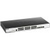 Коммутатор D-Link DGS-3000-28LP/B1A 24x1Гбит/с 4SFP 24PoE 193W управляемый