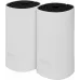 Бесшовный Mesh роутер TP-Link Deco M4 (DECO M4(2-PACK)) AC1200 10/100/1000BASE-TX белый (упак.:2шт)