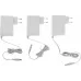 Бесшовный Mesh роутер TP-Link Deco M9 Plus (DECO M9 PLUS(3-PACK)) AC2200 10/100/1000BASE-TX белый (упак.:3шт)