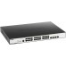 Коммутатор D-Link DGS-3000-28XMP/B1A 24x1Гбит/с 4SFP+ 24PoE+ 370W управляемый