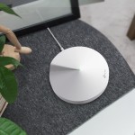Бесшовный Mesh роутер TP-Link Deco M9 Plus (DECO M9 PLUS(2-PACK)) AC2200 10/100/1000BASE-TX белый (упак.:2шт)