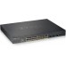 Коммутатор Zyxel XGS1930-28HP-EU0101F (L2+) 24x1Гбит/с 4SFP+ 24PoE+ 375W управляемый