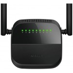 Роутер беспроводной D-Link DSL-2750U/R1A ADSL черный