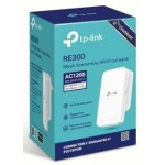 Повторитель беспроводного сигнала TP-Link RE300 AC1200 Wi-Fi белый